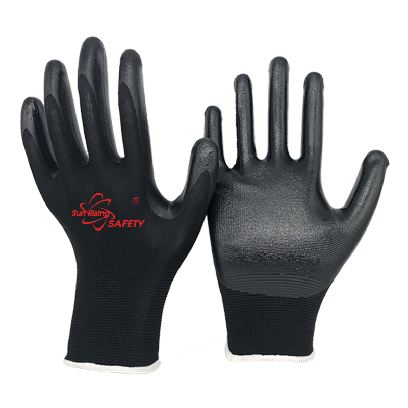 SRSafety-black-liner-smooth-nitrile-palm-dipped-glove