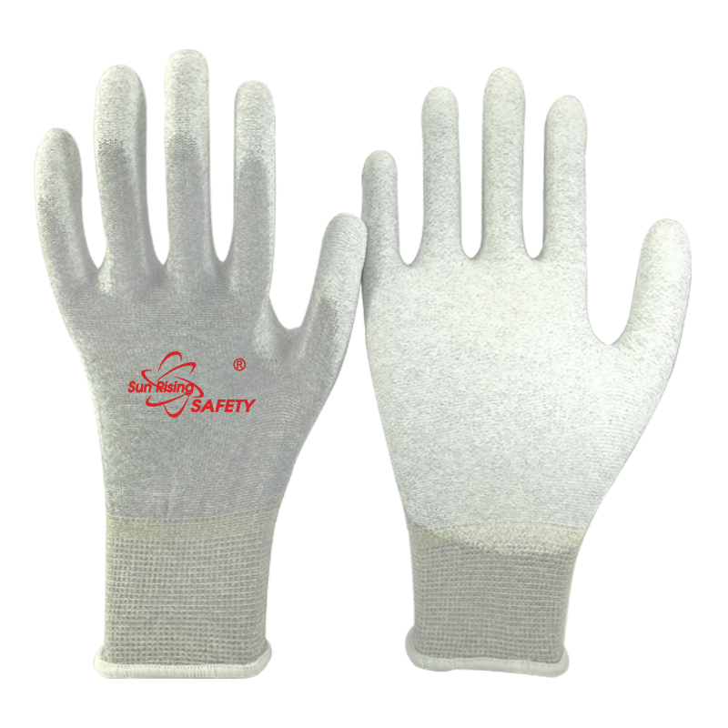 SRSafety PU-palm-coated-anti-static-ESD-glove