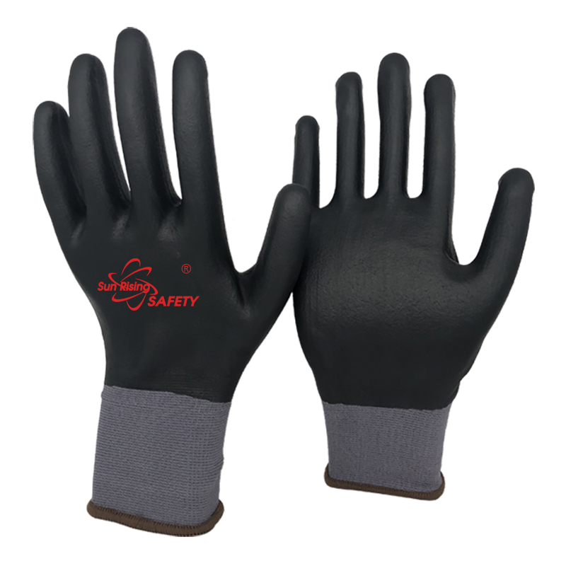 SRSafety micro-foam-nitrile-full-dipping-glove