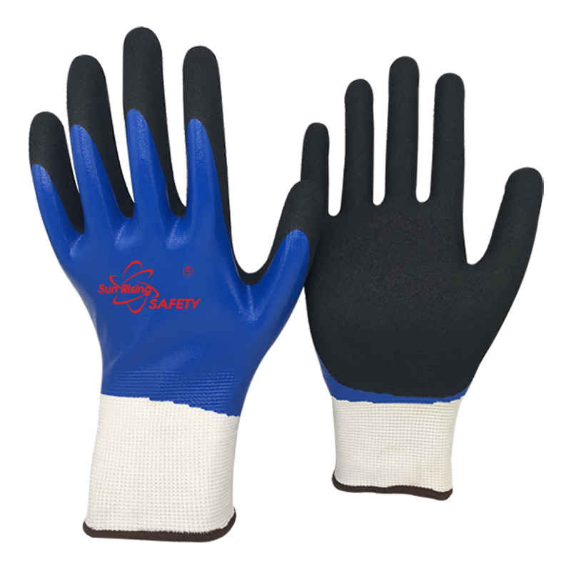 SRSafety smooth-and-sandy-nitrile-double-dipping-gloves