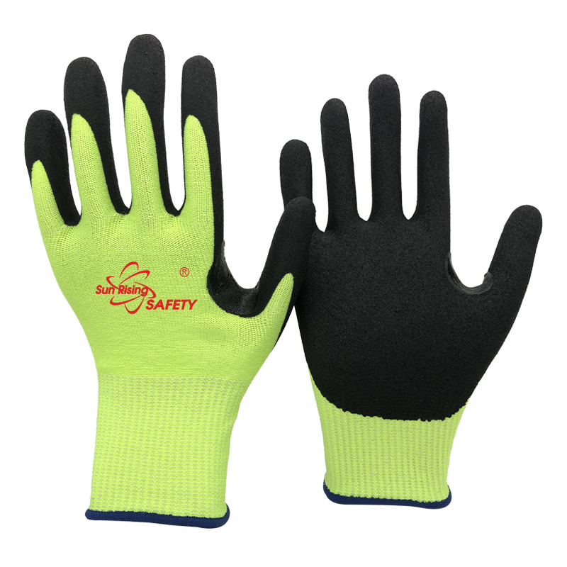 SRSafety sandy-nitrile-dipped-cut-5-C-A3-thumb-reinforced-glove