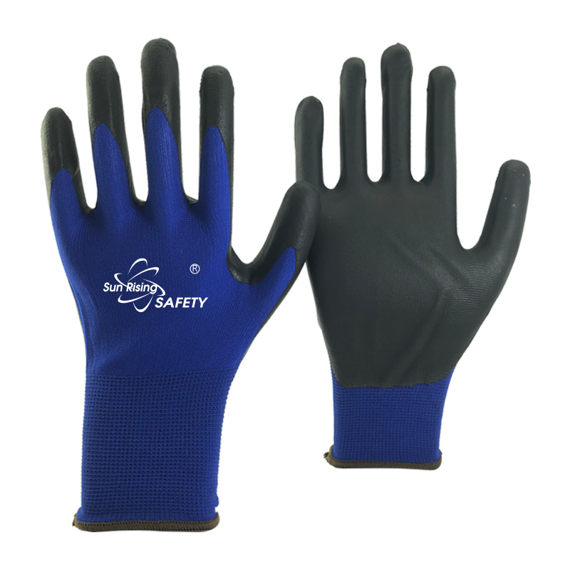 SRSafety-blue-Palm-Coated-Water-Based-PU-Gloves-[WPU1350]