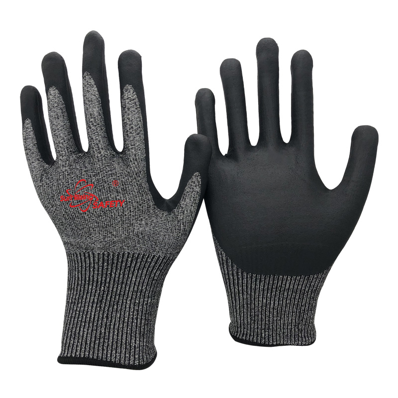 SRSafety-Cut-Resistant-A4-D-Nitrile-Coated-Gloves-[DY1350F-H4]