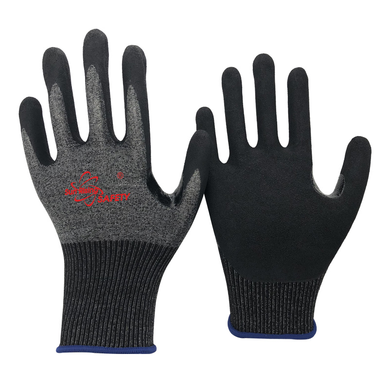 SRSafety-18-Gauge-Cut-Resistant-A3-C-Nitrile-Coated-Gloves-Thumb-Reinforce-[DY1850F-H3]
