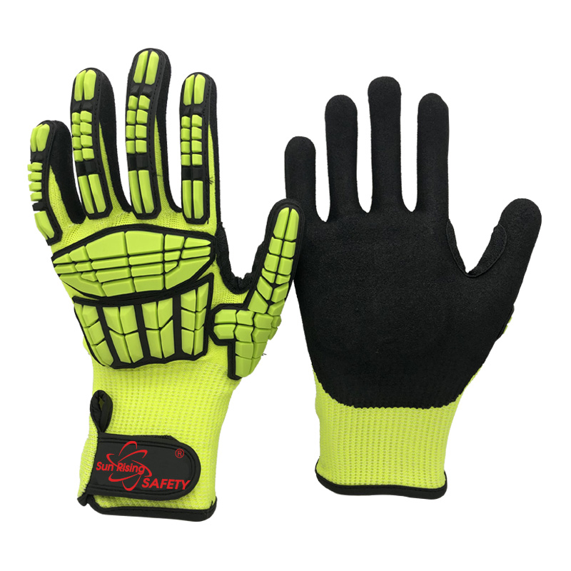 SRSafety-Impact-Resistant-Cut-Resistant-Gloves-Yellow-Black-02-[DY1350AC-H]
