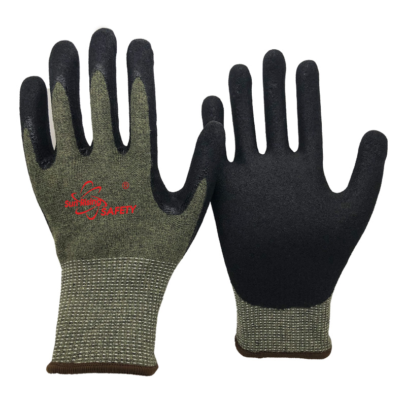 SPSafety-ANSI-Cut-A9-Nitrile-Coated-Gloves-[KV1350S-H]