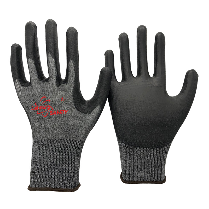 SRSafety-21-Gauge-Super-Lightweight-Liner-With-High-Cut-Resistance-PU-Coated-Gloves-[DY2150PU-H]