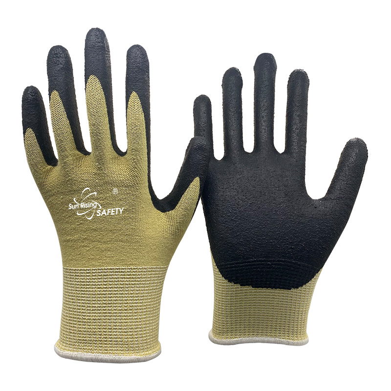 SRSafety ANSI-Cut-A2-Nitrile-Coated-Gloves[KV1350F-H]