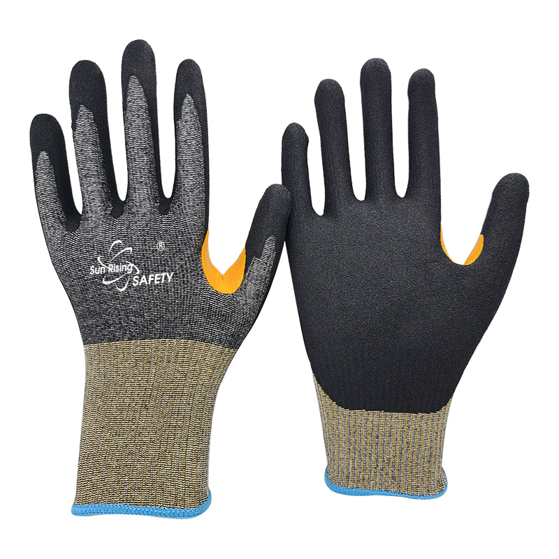 SRSafety-Cut-Resistant-5-A3-C-Sandy-Nitrile-Coated-Gloves-Thumb-Reinforce-[DY1350F-H3]