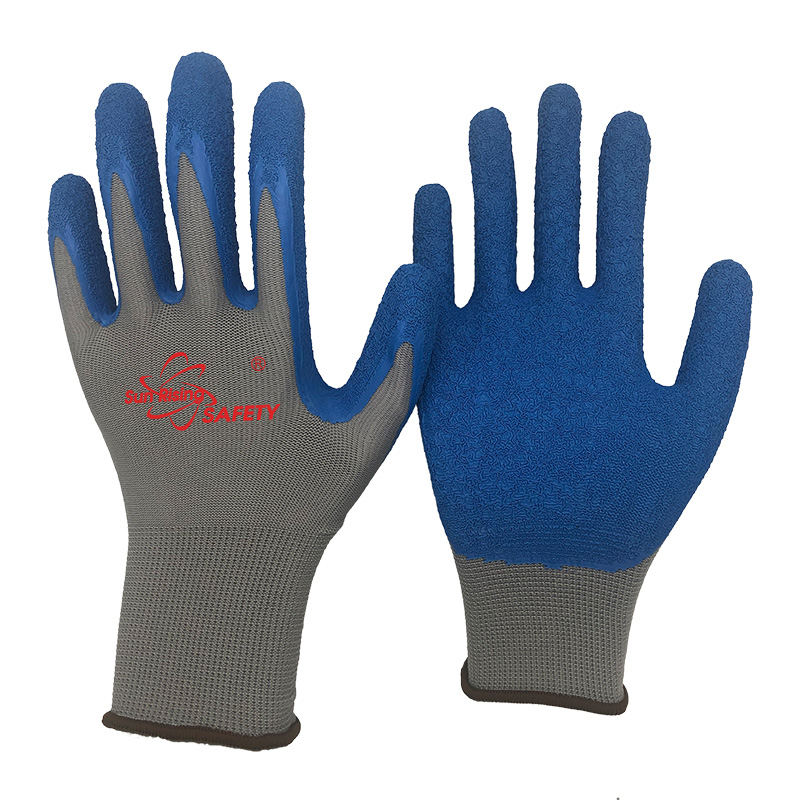 SRSafety-grey-Polyester-Crinkle-Latex-Coated-Gloves-[NM1350P]