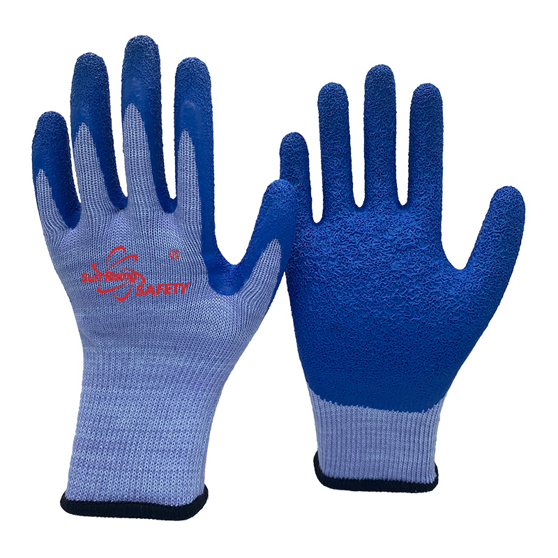 SRSafety-polycotton-liner-crinkle-latex-palm-dipped-glove-blue[NM10902]